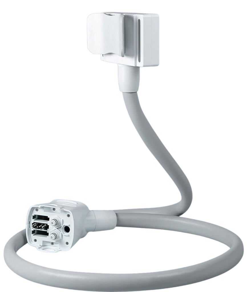 Aplicador intercambiável Polarys Plaxx com ponteiras autoclaváveis para papada e região íntima